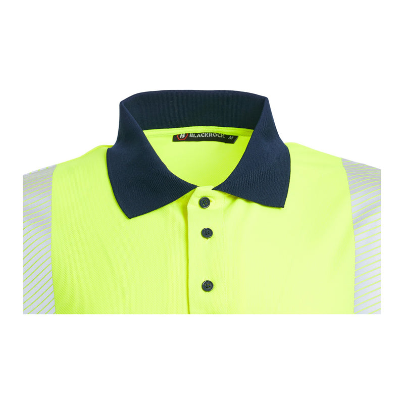 Blackrock Hi-Vis Eco Polo Shirt - yellow size L