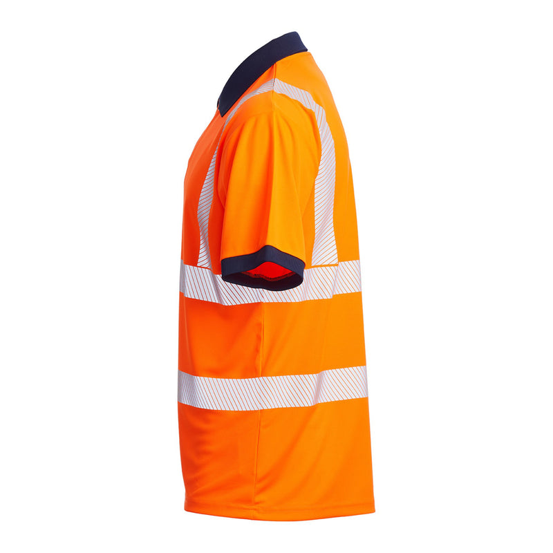 Blackrock Hi-Vis Eco Polo Shirt - orange size L