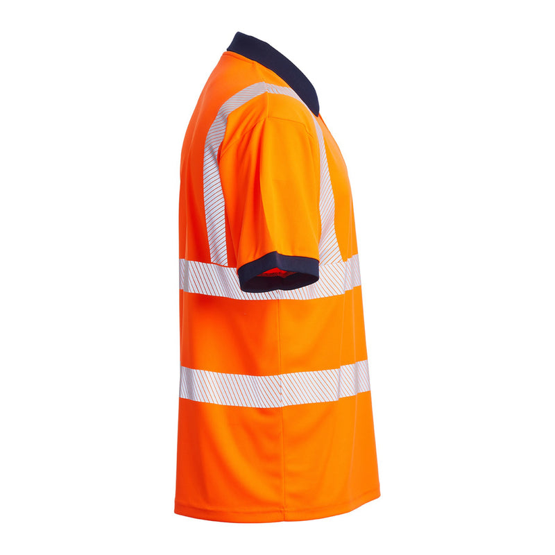 Blackrock Hi-Vis Eco Polo Shirt - orange size L