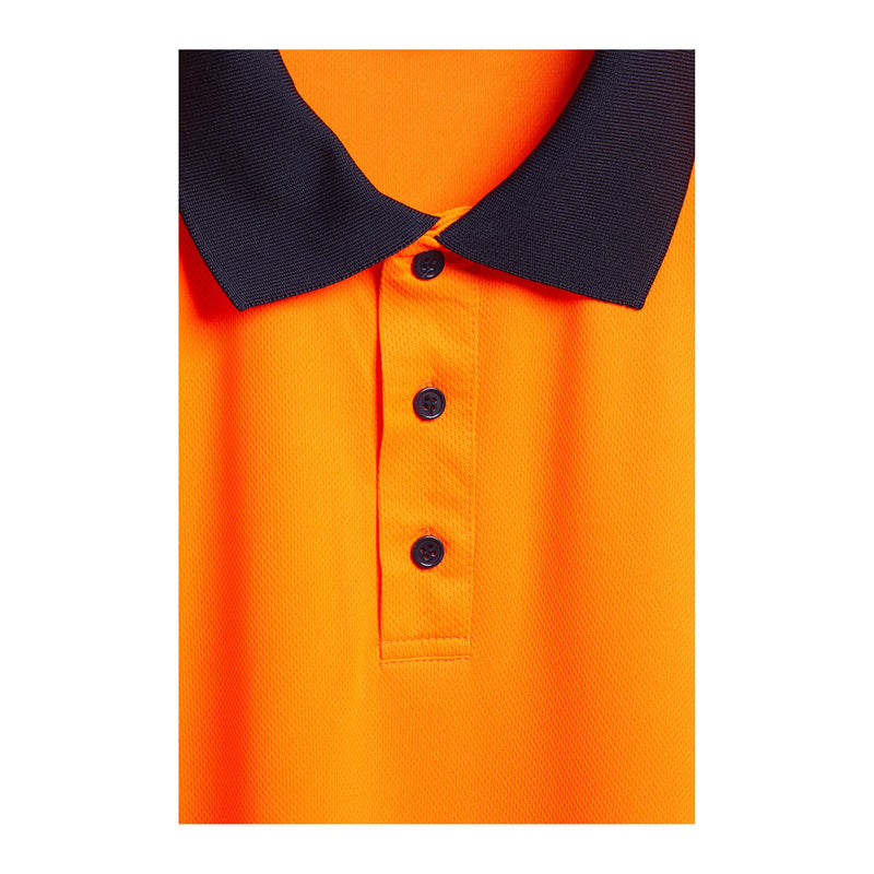 Blackrock Hi-Vis Eco Polo Shirt - orange size L