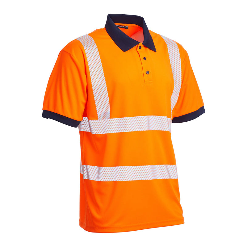 Blackrock Hi-Vis Eco Polo Shirt - orange size 4XL