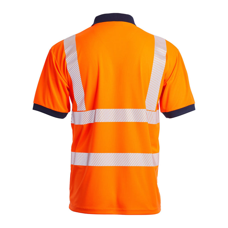 Blackrock Hi-Vis Eco Polo Shirt - orange size 4XL