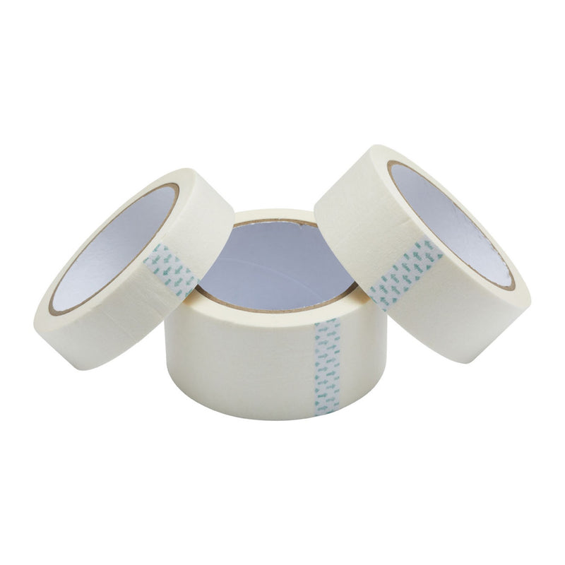 Fit For The Job Triple Pack 25m General Purpose Masking Tape - 1", 1.5", 2"