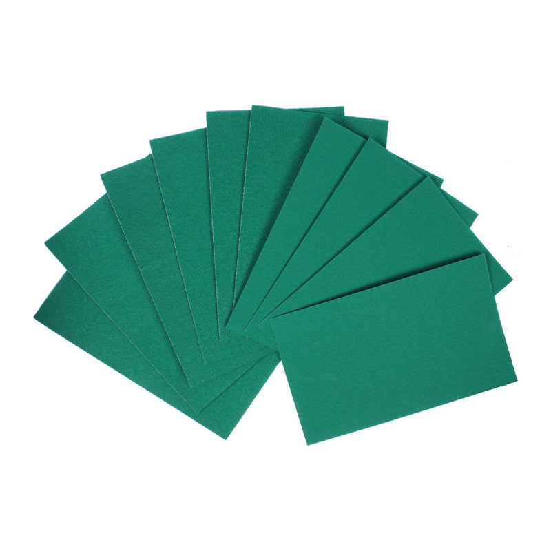 ProDec Green Aluminium Oxide Assorted 10pk sheets, 230mm x 140mm