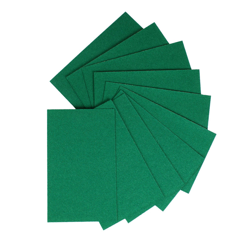 ProDec Green Aluminium Oxide Coarse 10pk sheets, 230mm x 140mm