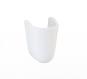 Glade 350mm x 225mm Semi Pedestal - White
