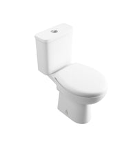Glade Smooth 390mm x 650mm x 365mm Close Coupled WC Pan - White