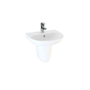 Drift 450mm x 385mm 1 Tap Hole Basin - White