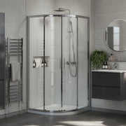 Belmont 6mm x 1200mm x 800mm 2 Door Quadrant Shower Enclosure