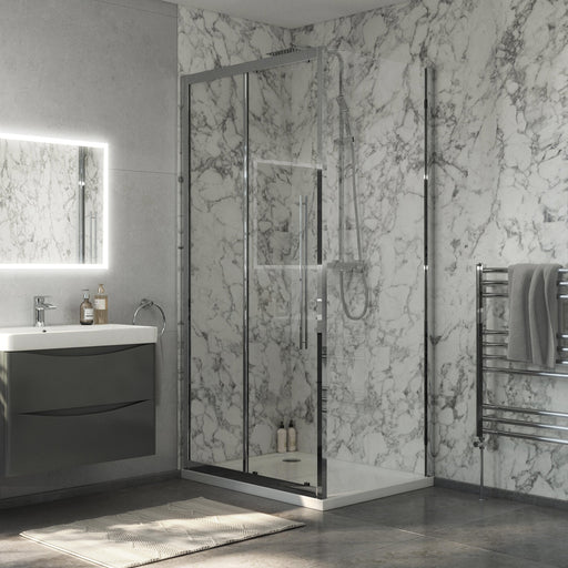 Belmont 6mm x 1400mm Sliding Shower Door