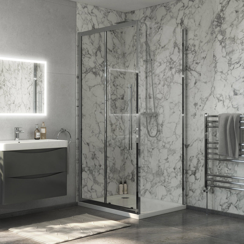 Belmont 6mm x 1600mm Sliding Shower Door