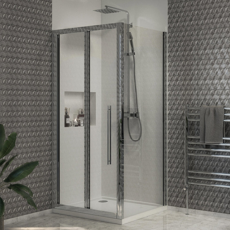 Belmont 6mm x 800mm Pivot Shower Door