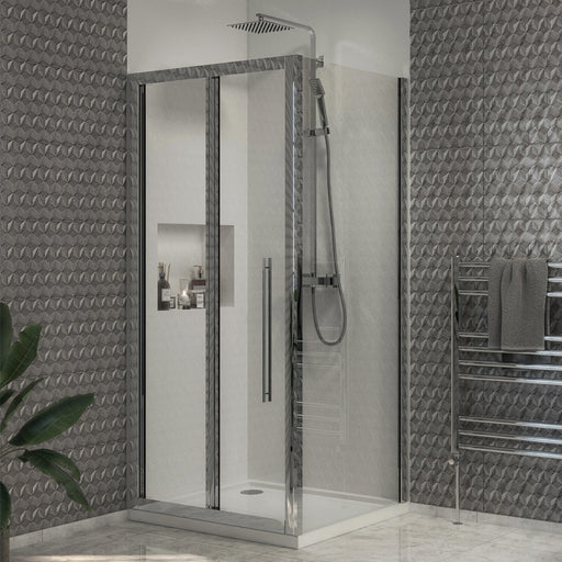 Belmont 6mm x 800mm Pivot Shower Door