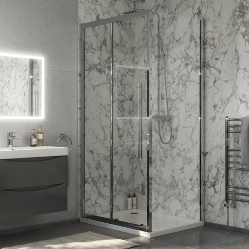 Belmont 6mm x 800mm Side Shower Panel