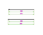 Belmont 8mm x 700mm Wetroom Panel
