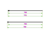 Belmont 8mm x 800mm Wetroom Panel