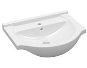 Echo 450mm 1 Tap Hole Ceramic Washbasin