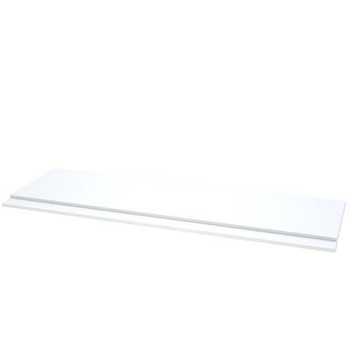Thalia 1700mm 2 Piece Bath Panel - Matt White