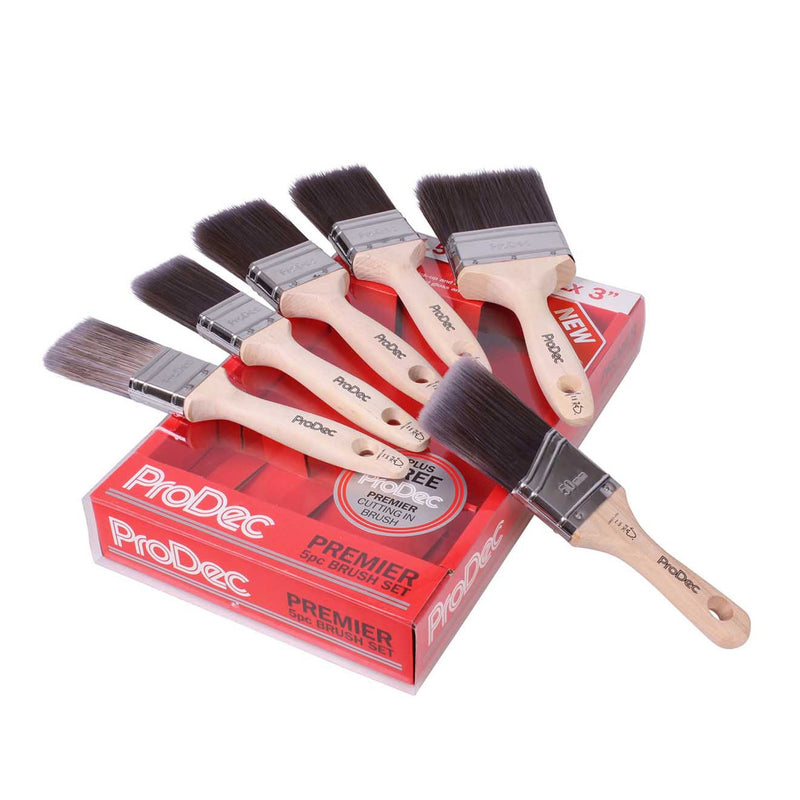 ProDec 6pc Premier Paint Brush Set