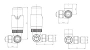 Marina Thermostatic Corner Valve