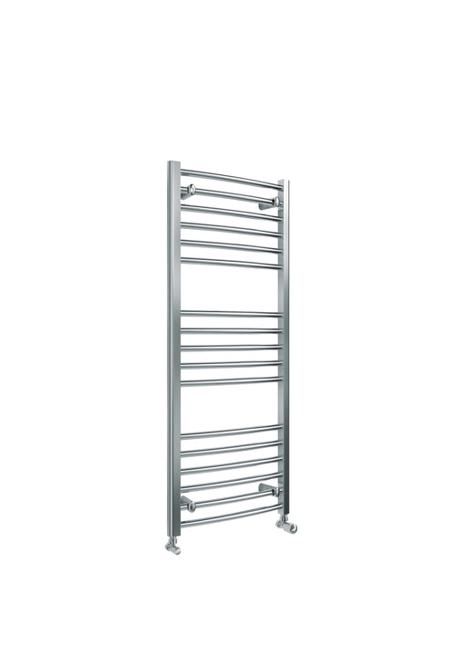 Lagoon Curved 1200 x 500mm Towel Warmer - Chrome