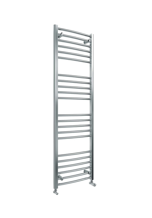 Lagoon Curved 1600 x 500mm Towel Warmer - Chrome