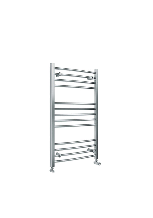 Lagoon Curved 1000 x 600mm Towel Warmer - Chrome