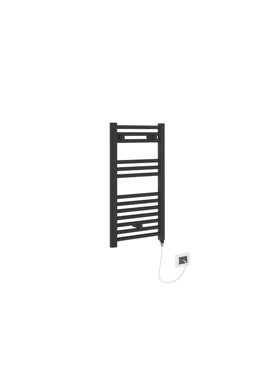 Lagoon Electric 720 x 400mm Towel Warmer - Matt Black