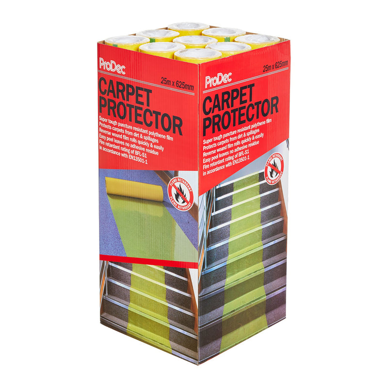 ProDec 25m x 625mm Carpet Protector Self-Adhesive Film