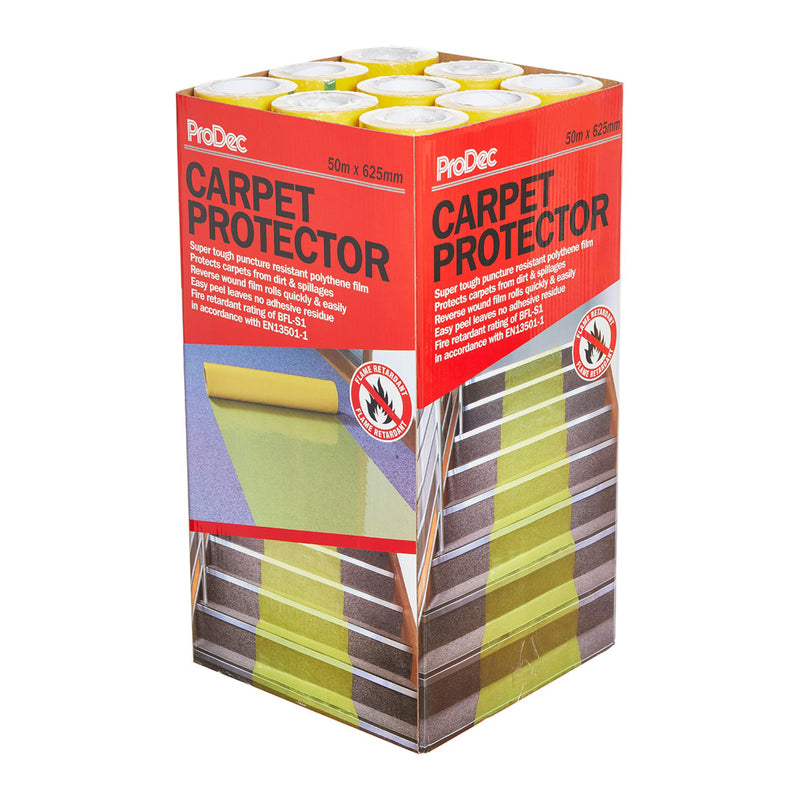 ProDec 50m x 625mm Carpet Protector Self-Adhesive Film
