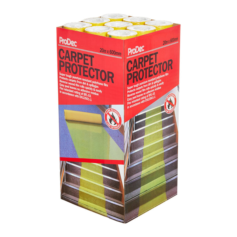 ProDec 20m x 600mm Carpet Protector Self-Adhesive Film