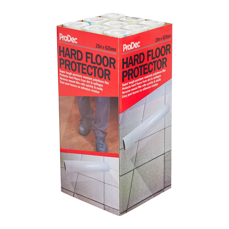 ProDec 25m x 625mm Hard Floor Protector Self-Adhesive Film