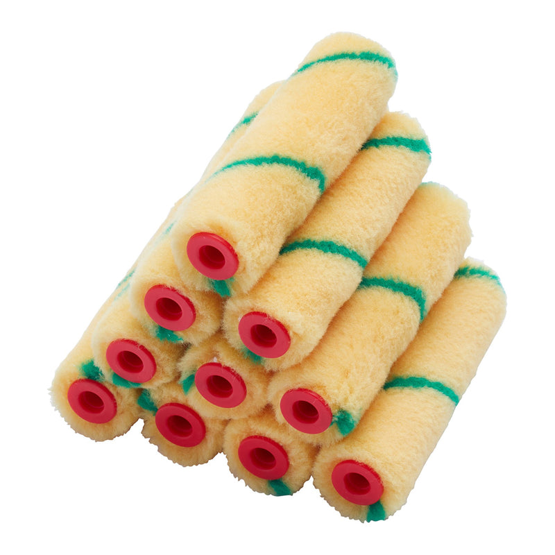 ProDec 10pk Short Pile Tiger 4" Mini Rollers