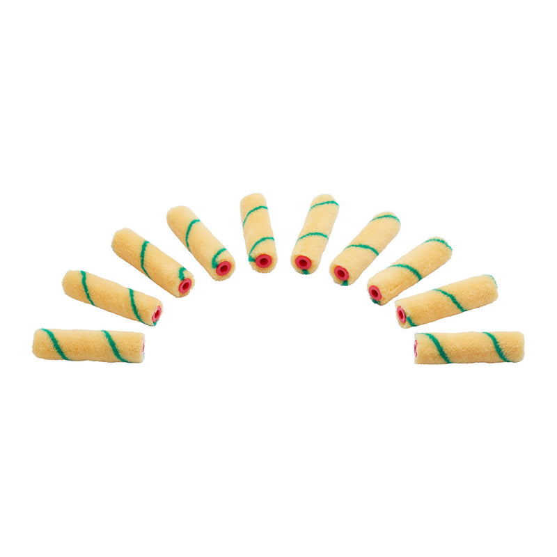 ProDec 10pk Short Pile Tiger 4" Mini Rollers