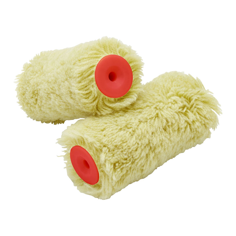 ProDec 2pk Long Pile Heavy Duty 4" Mini Rollers