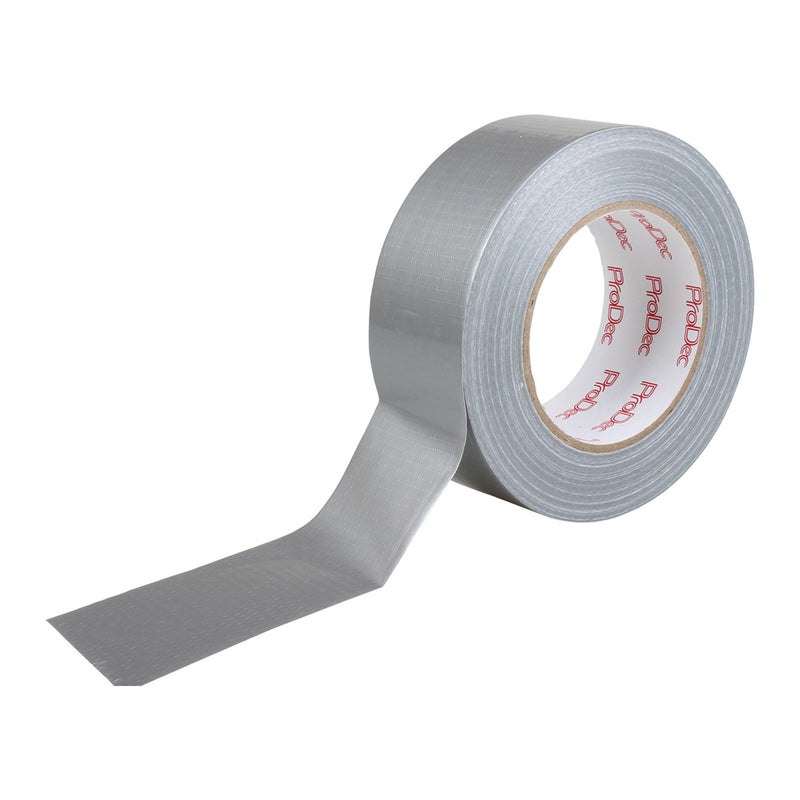 ProDec 2" x 50m Silver Duct Tape Twin Pack