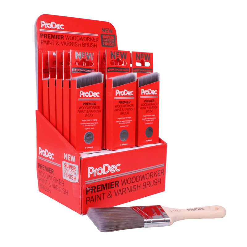 ProDec 2" Woodworker Angled Paint Brush