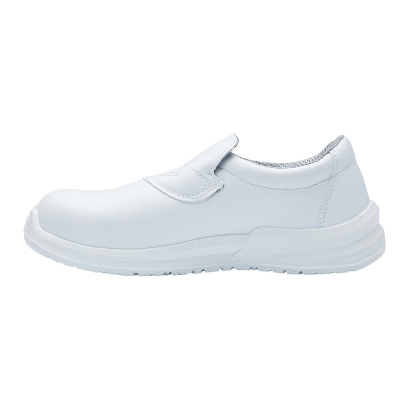 Unbranded White Slip-On Shoe - size 5