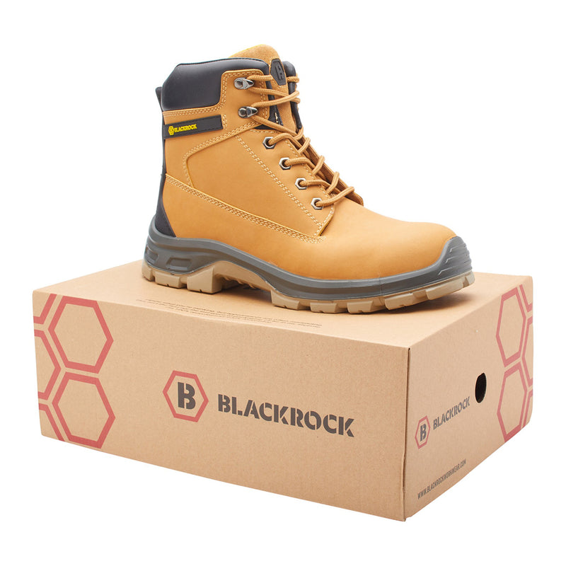 Blackrock Claystone Safety Boot - Tan size 4