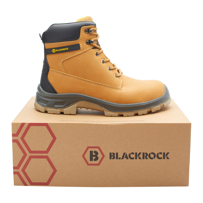 Blackrock Claystone Safety Boot - Tan size 4