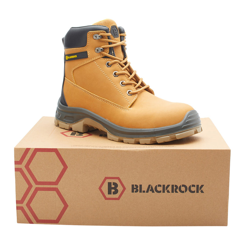 Blackrock Claystone Safety Boot - Tan size 5