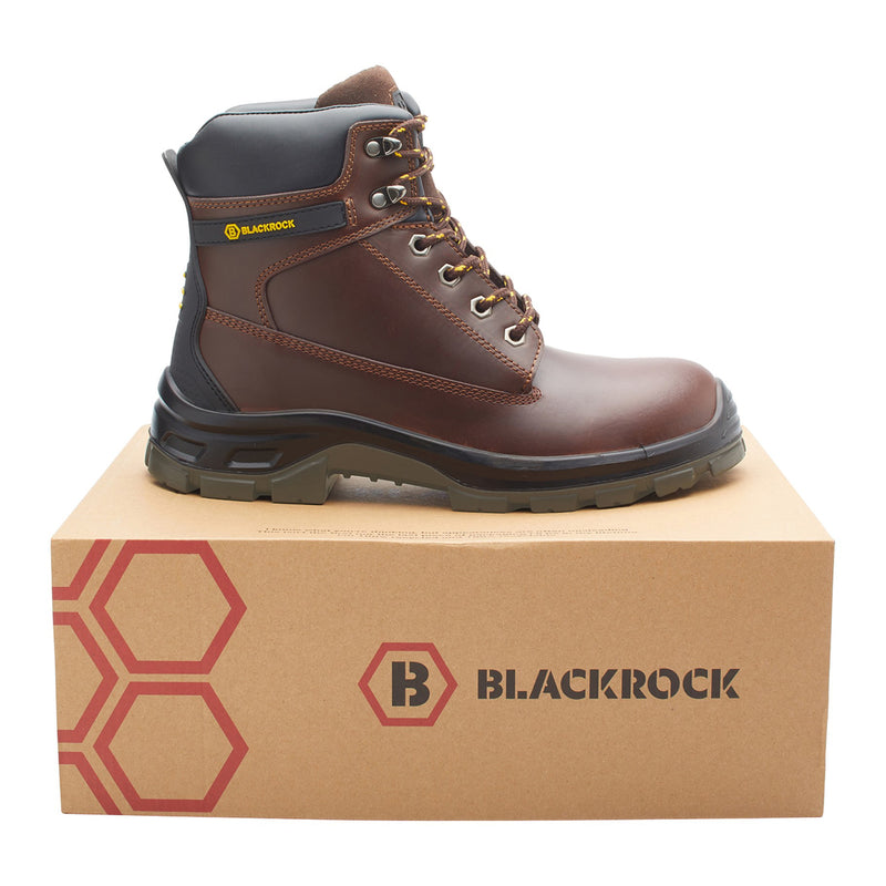 Blackrock Redwood Safety Boot - Brown size 12