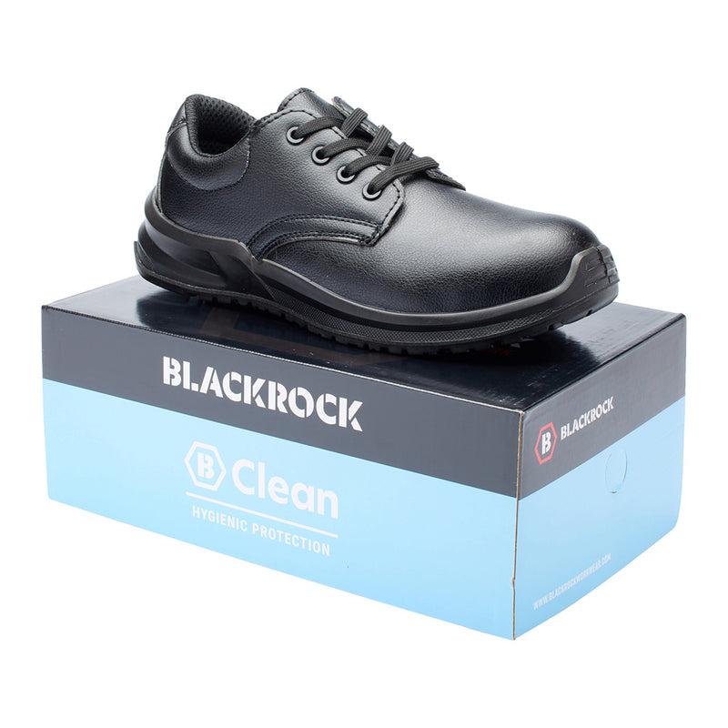 Blackrock Hygiene Lace-Up Shoe - Black size 6.5