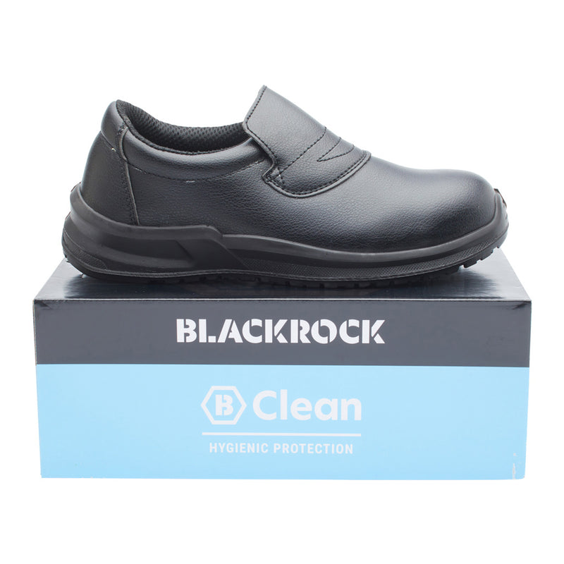 Blackrock Hygiene Slip-On Shoe - Black size 5