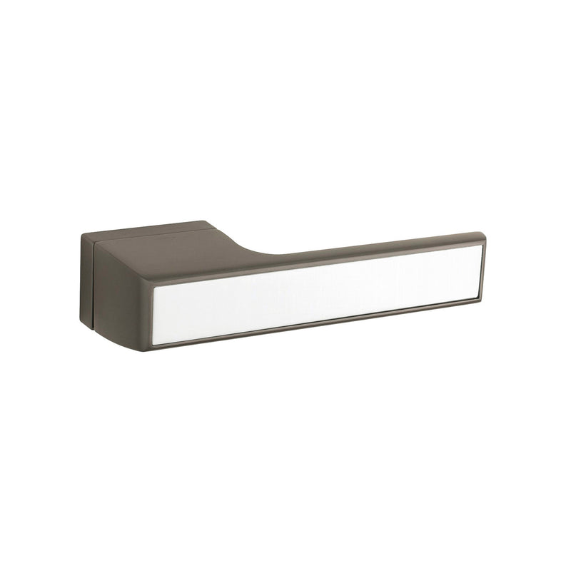 White Decorative Plate - Titanium
