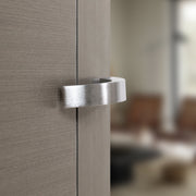 Tupai Rapido RetaLine Sabrosa Lever Door Handle on Long Rose - (Without Decorative Plate) - Satin Chrome
