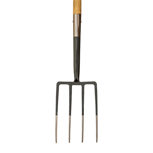 Mulch Digging Fork, Dark Grey