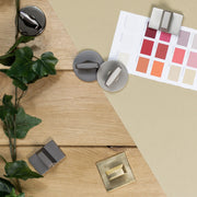 Tupai Rapido Curva/QuadraLine WC Turn on Square Rose (bolt through fixing only) - Bright Polished Chrome