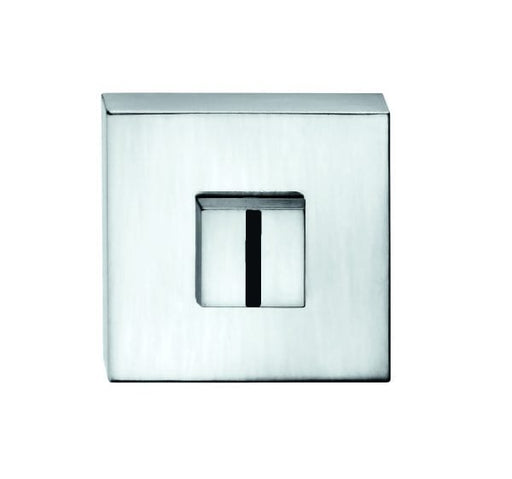 Tupai Rapido Curva/QuadraLine WC Turn on Square Rose (bolt through fixing only) - Bright Polished Chrome