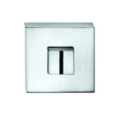 Tupai Rapido CurvaLine WC Turn on Round Rose (bolt through fixing only) - Bright Polished Chrome
